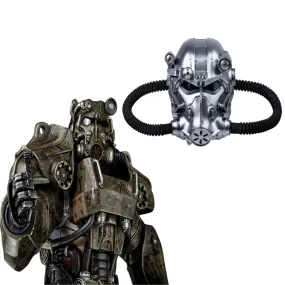 【Neu eingetroffen】Xcoser Fallout 76 T-60 Power Armor Helm Cosplay Prop Resin Replik Halloween