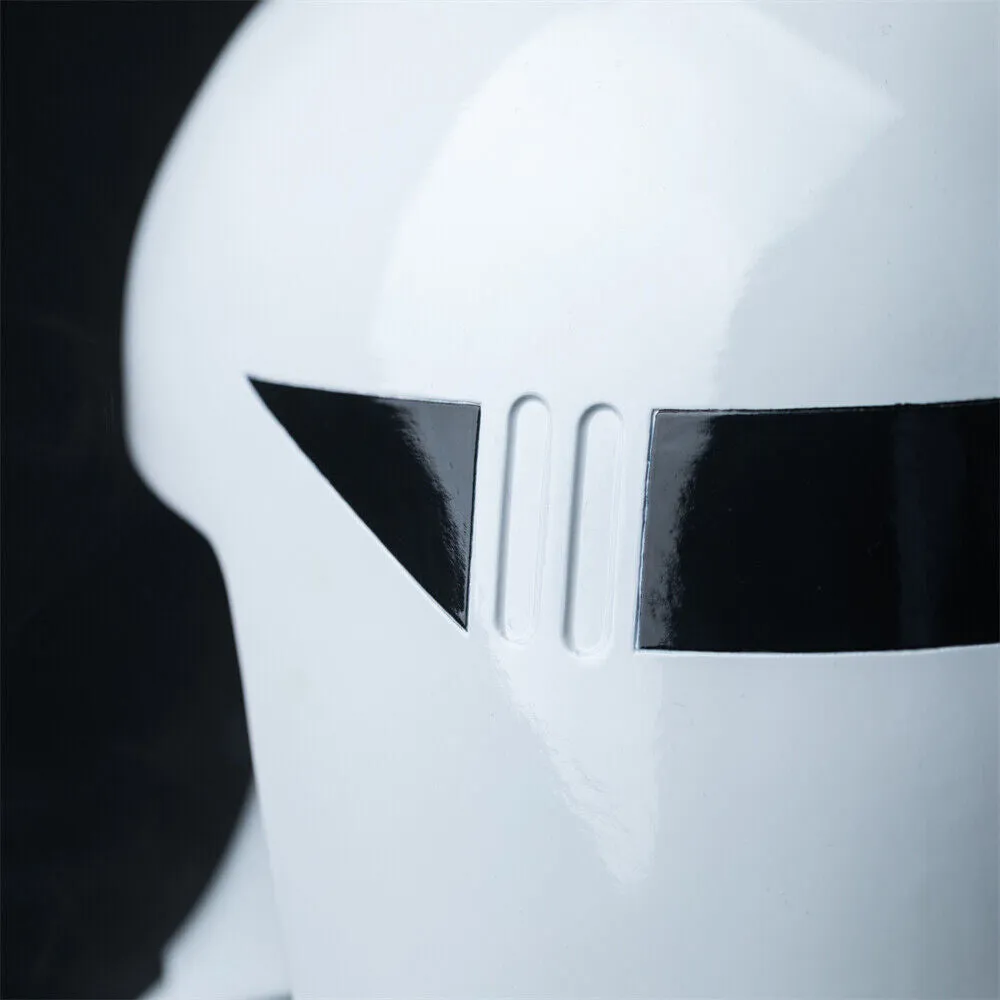 【Neu eingetroffen】Xcoser Star Wars First Order Snowtrooper Helm Cosplay Prop Resin Replik