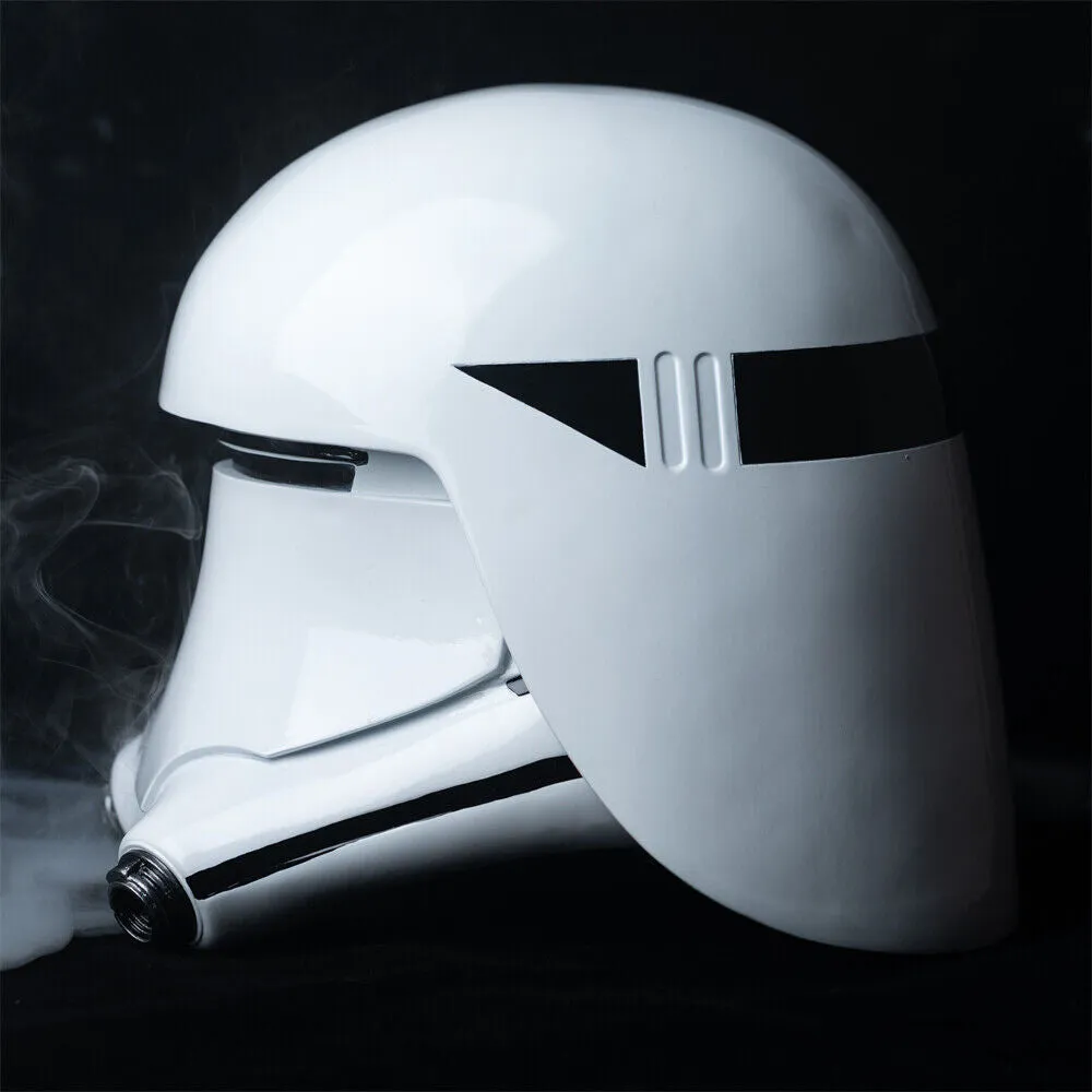 【Neu eingetroffen】Xcoser Star Wars First Order Snowtrooper Helm Cosplay Prop Resin Replik