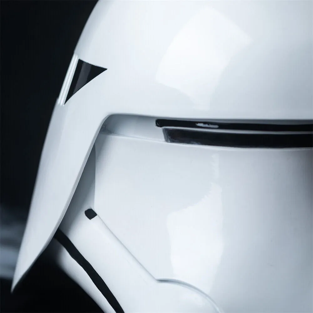 【Neu eingetroffen】Xcoser Star Wars First Order Snowtrooper Helm Cosplay Prop Resin Replik