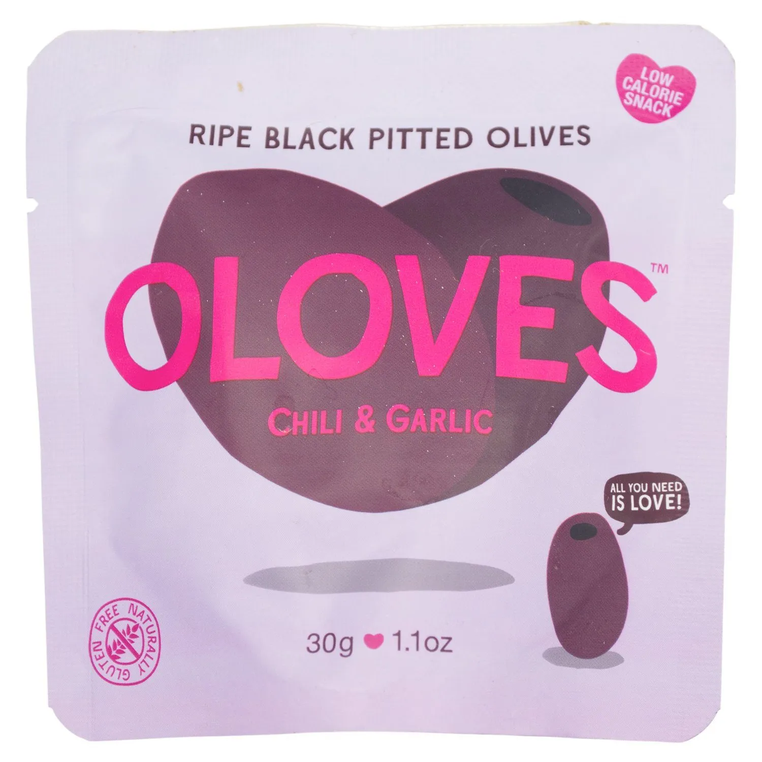 OLOVES Natural Whole Pitted Olives