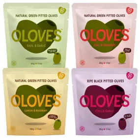 OLOVES Natural Whole Pitted Olives