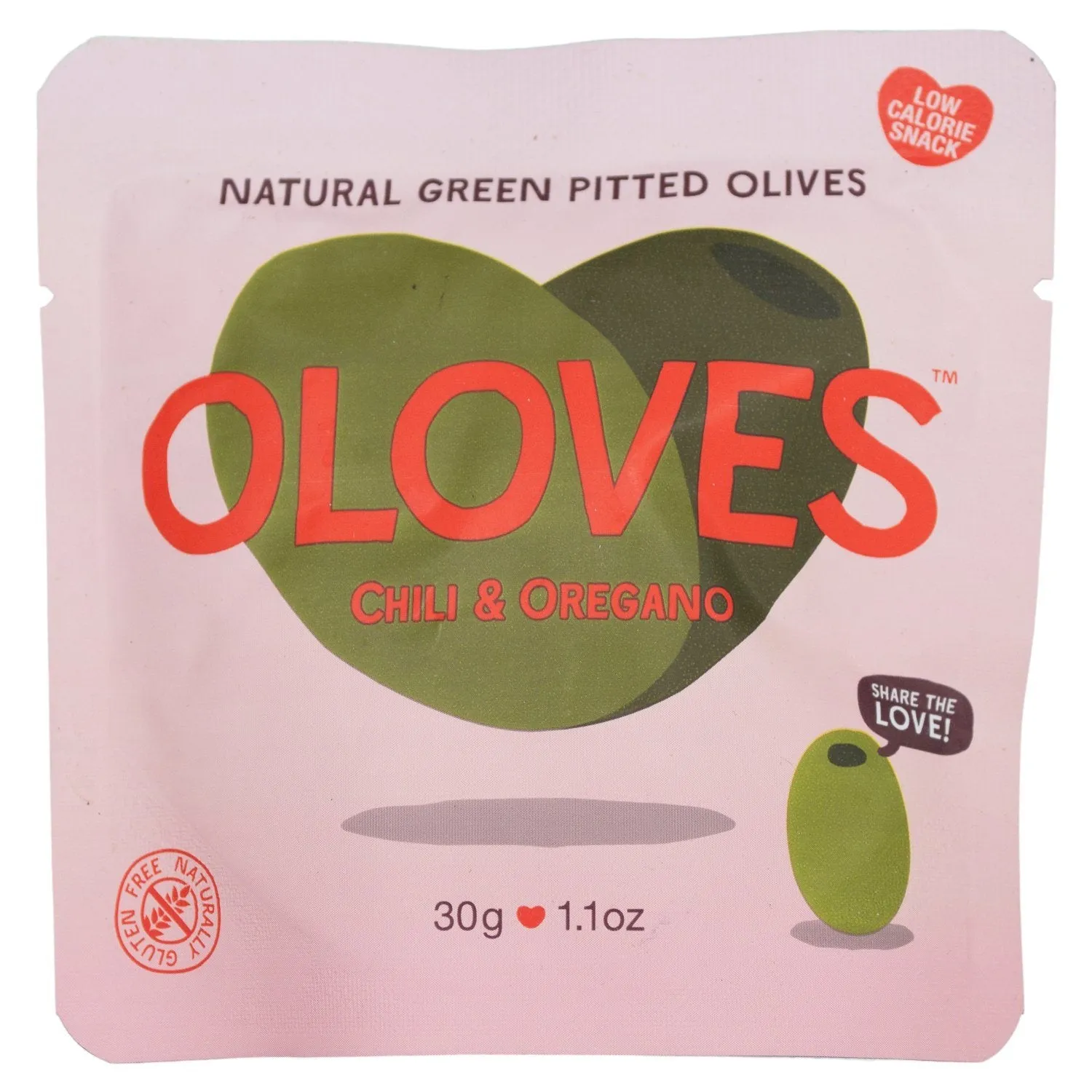 OLOVES Natural Whole Pitted Olives