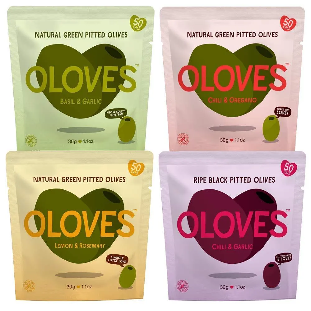 OLOVES Natural Whole Pitted Olives