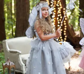 PitaPat Silver Fairy Halloween Costume 7-8