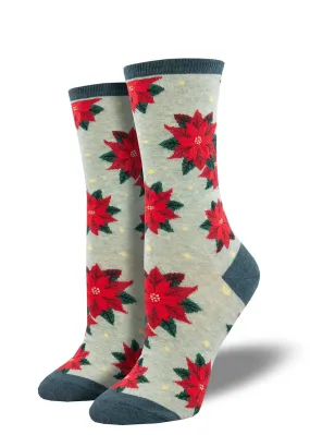 Poinsettia Women's Socks