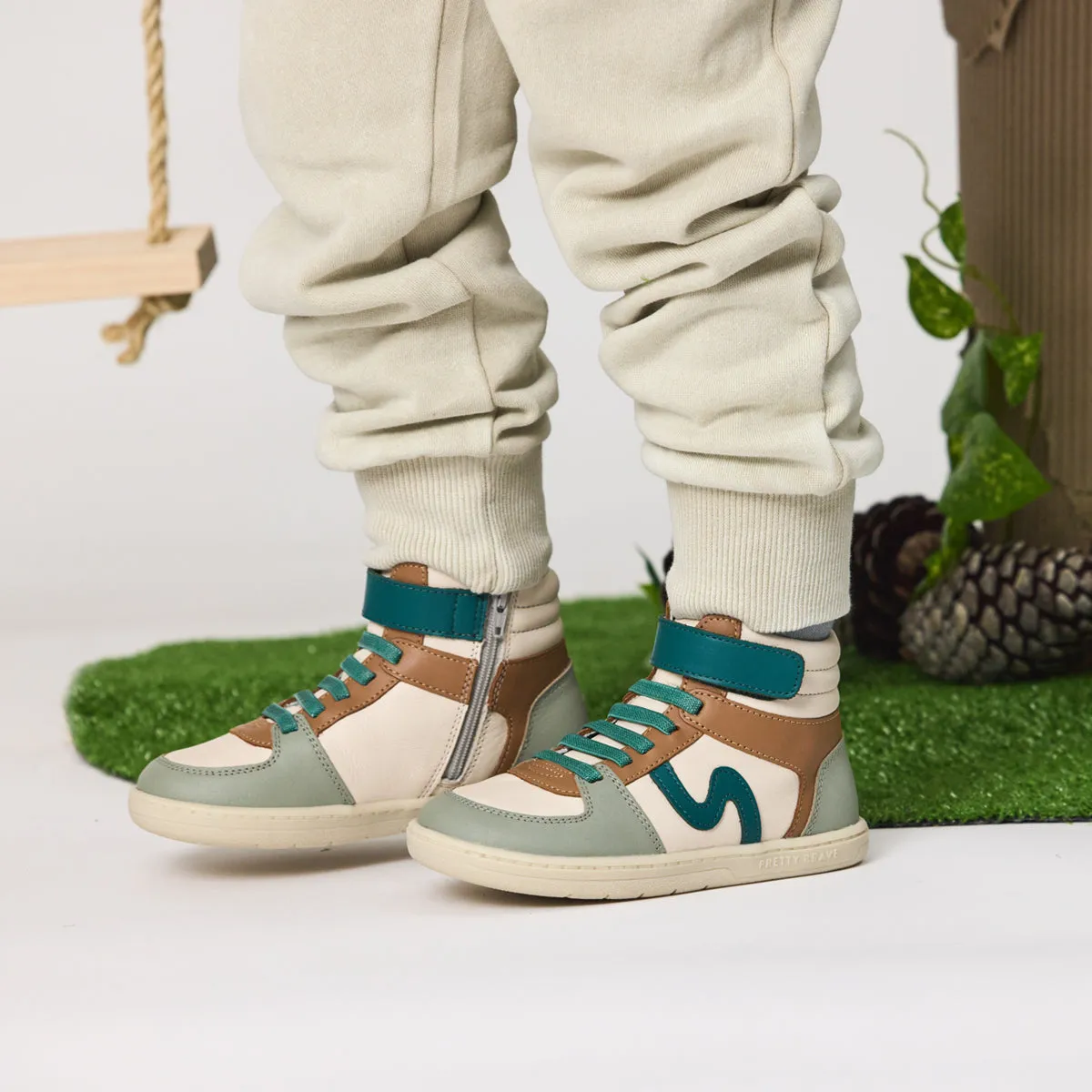 Pretty Brave HI-TOP Boot - Forest