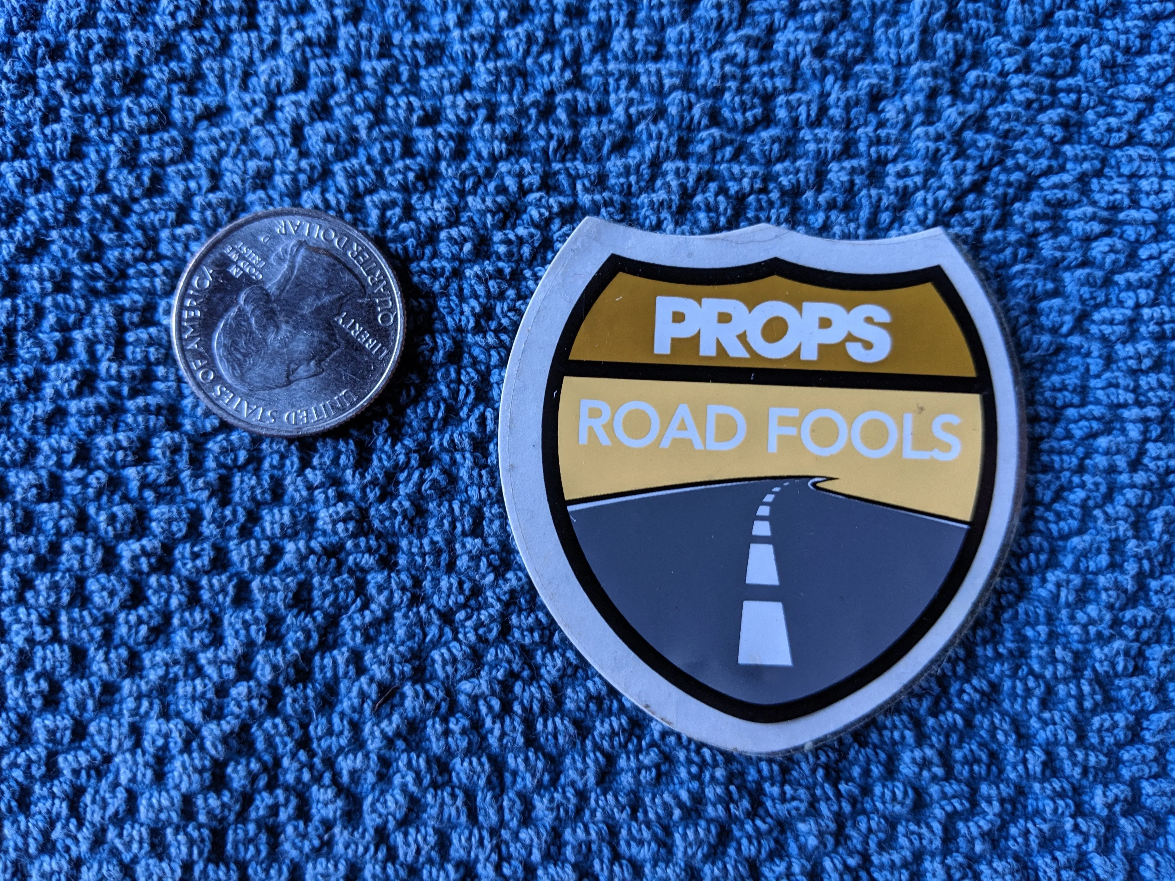 Props Road Fools 5 "Deep South" sticker 2000