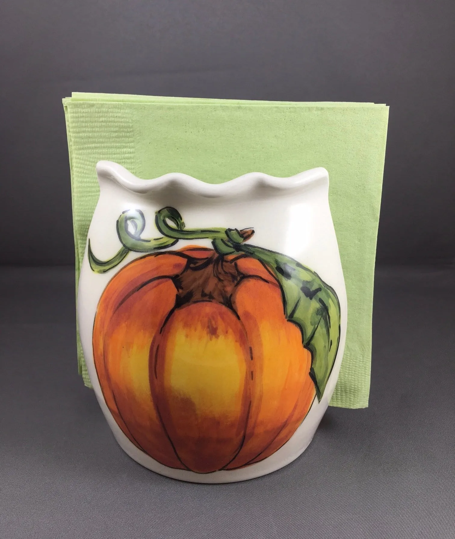 Pumpkin Napkin Holder