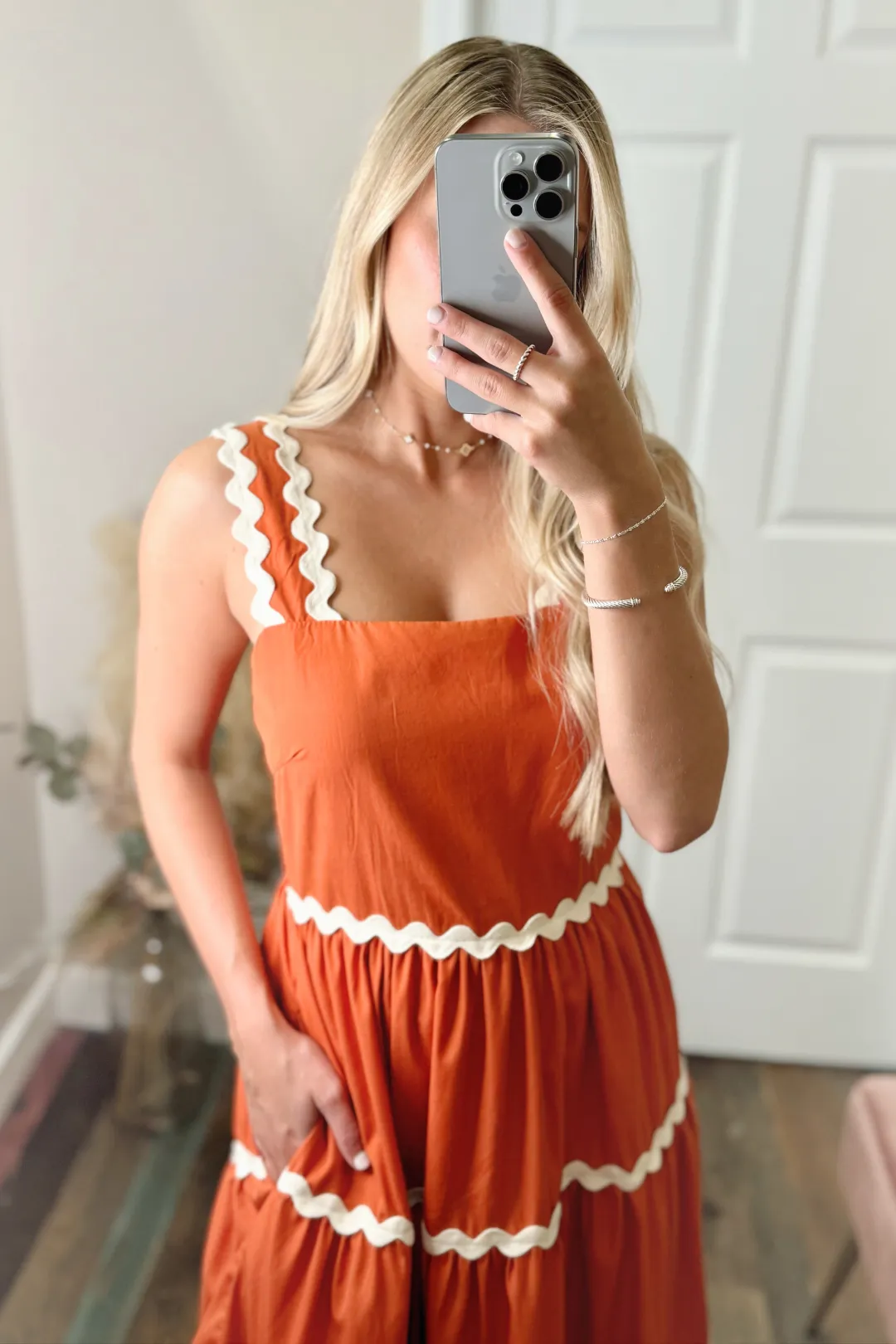 Pumpkin Spice Maxi Dress