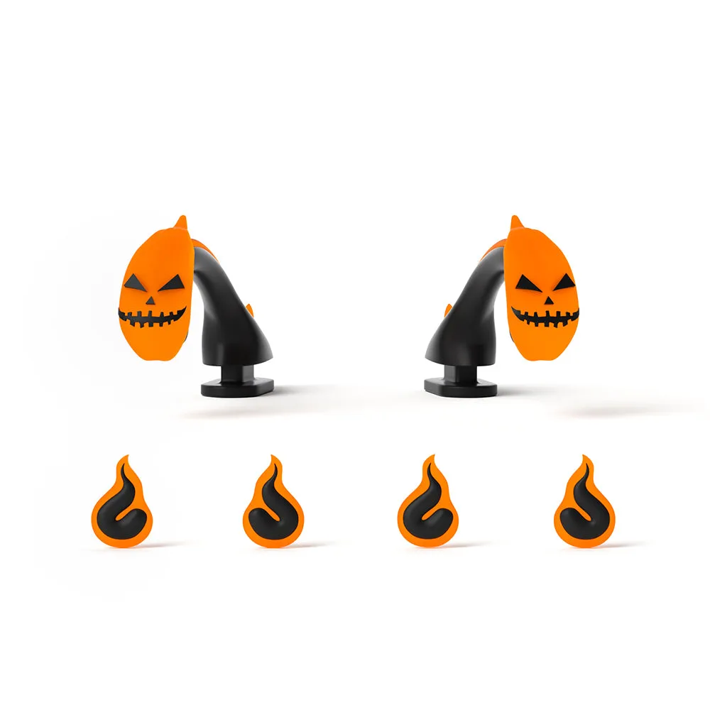 Pumpkin Wisp Fins and Eyes for Sharkicks Pro