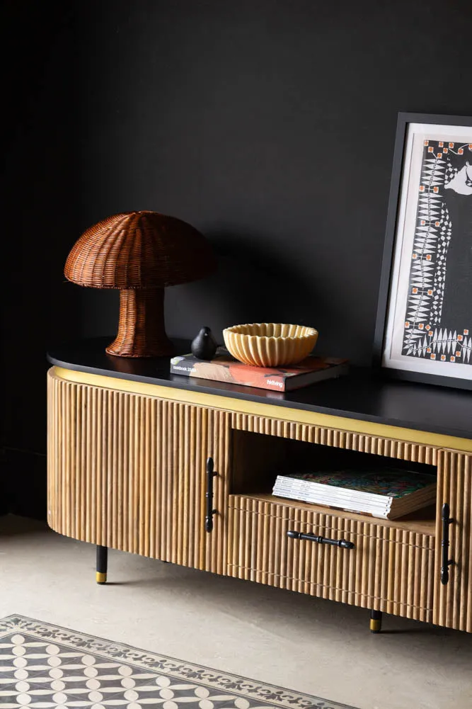 Ribbed TV Unit