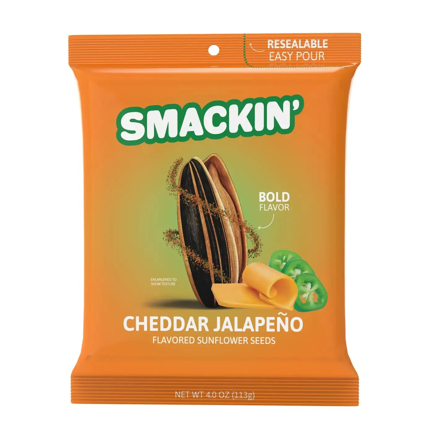 SMACKIN' Sunflower Seeds - Cheddar Jalapeno