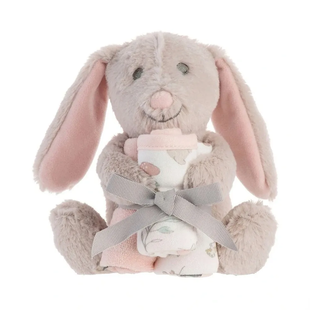 Soft Plush Baby Toy & Face Washers - Harvest Bunny