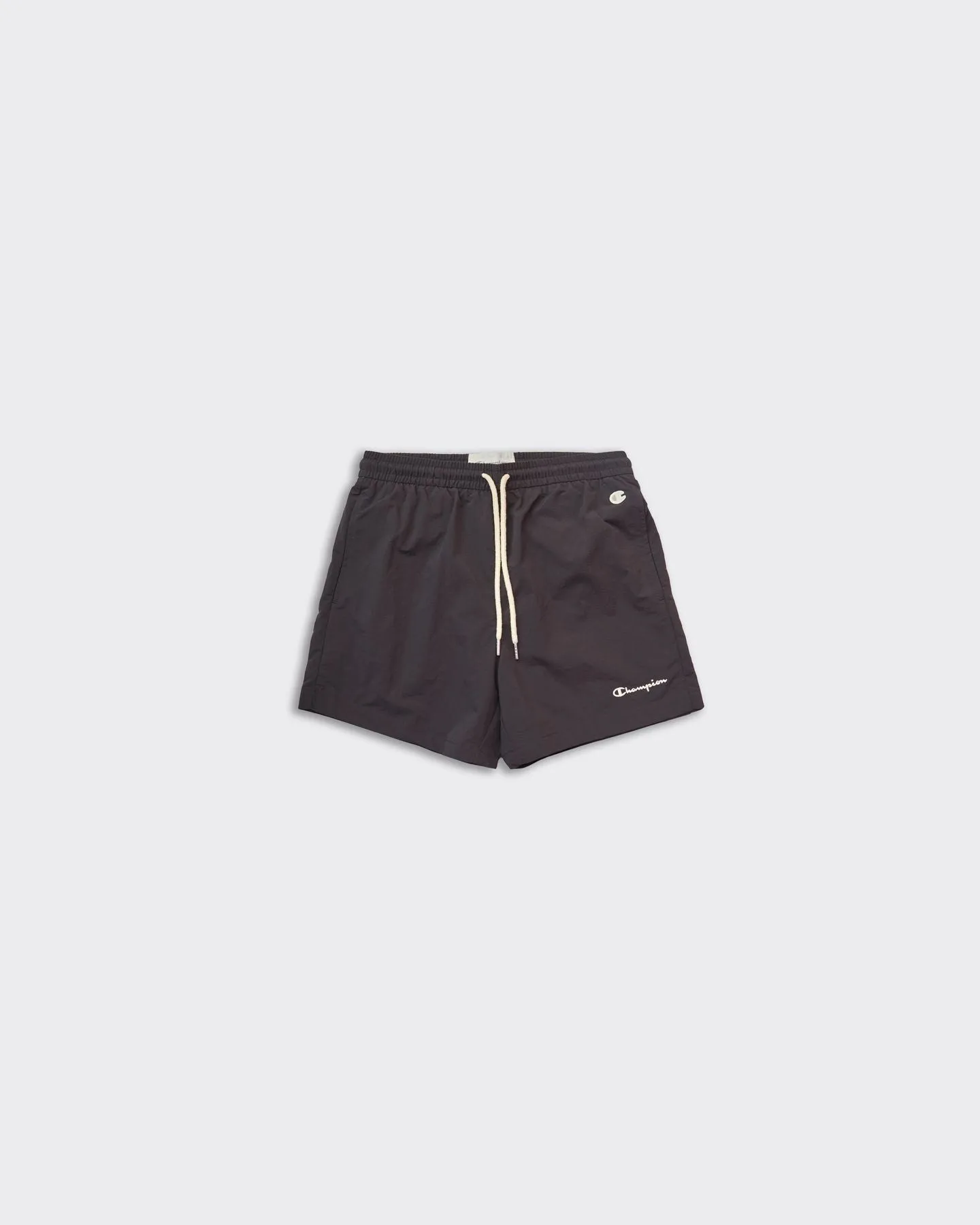 Swim Short Logo Asphalt