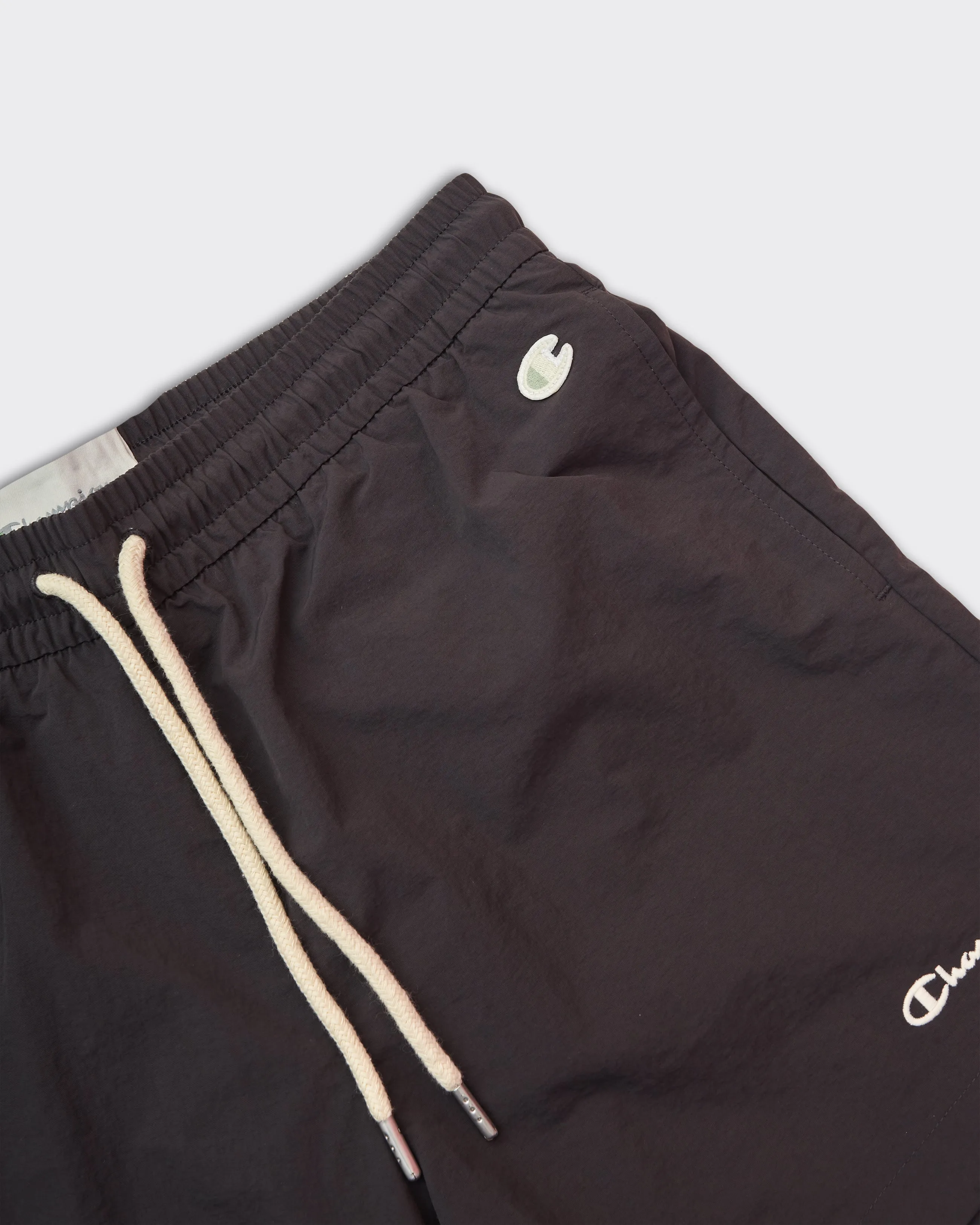 Swim Short Logo Asphalt