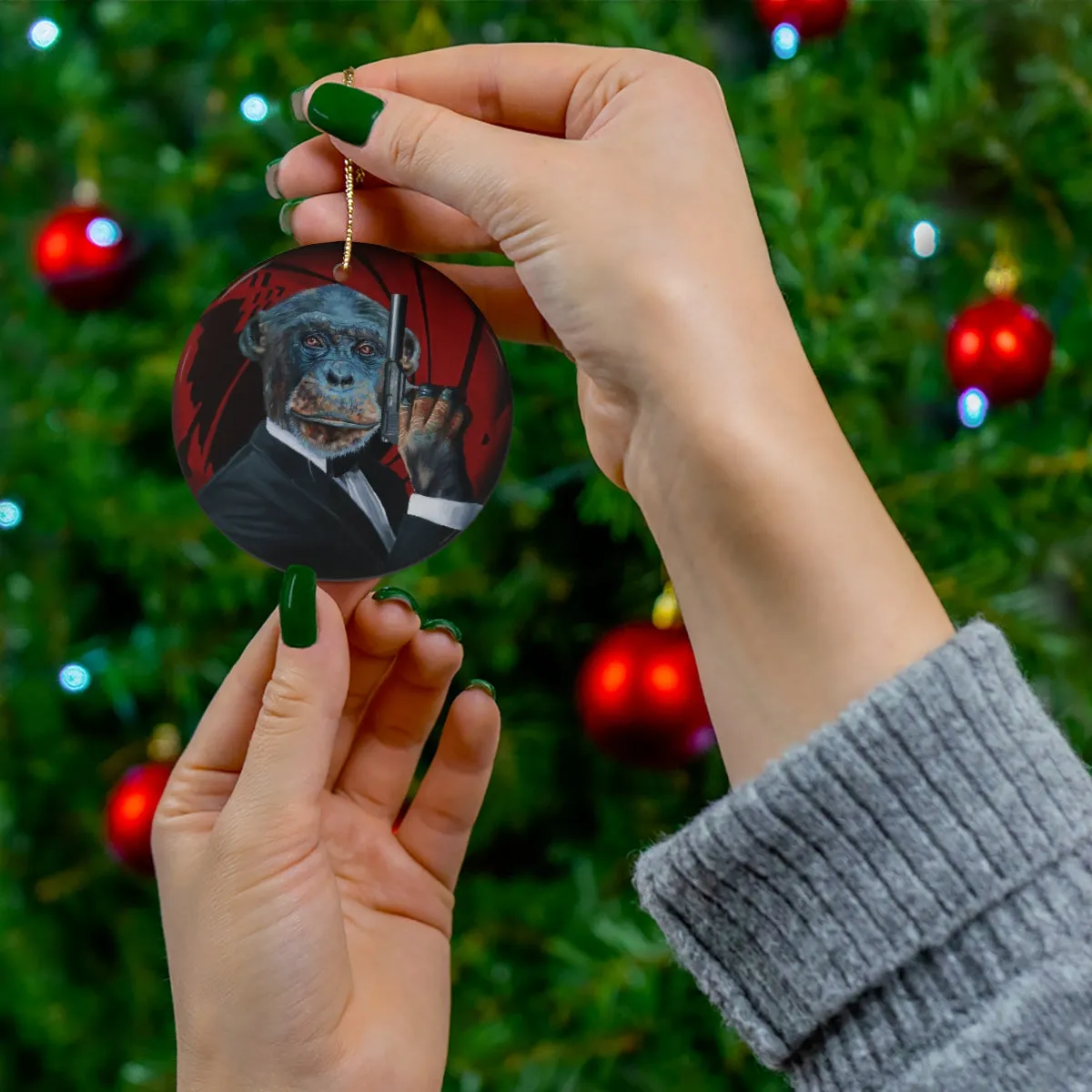 Tony South: "Shaken Not Stirred" - Holiday Ornament