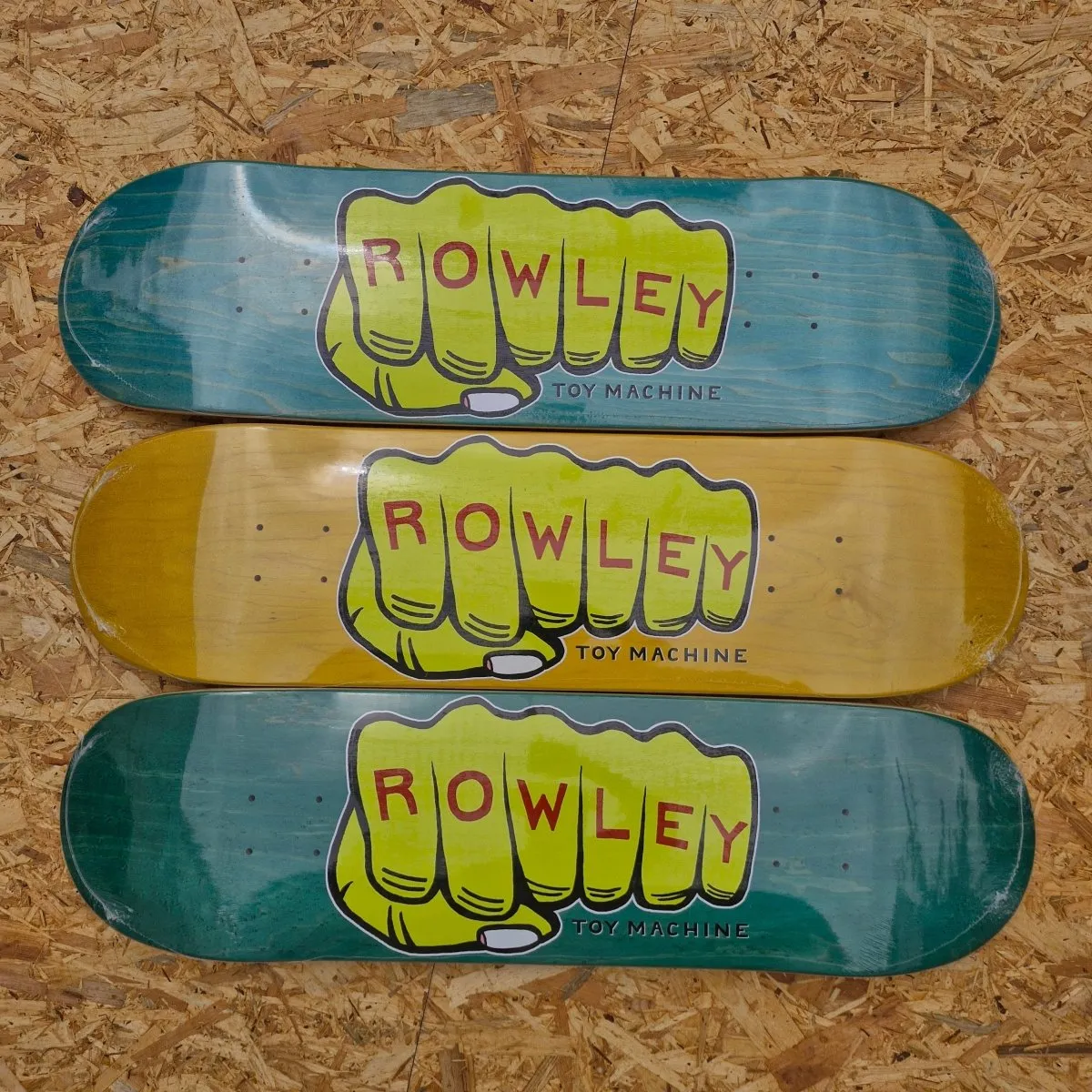 Toy Machine Rowley Fist 8.5 Deck