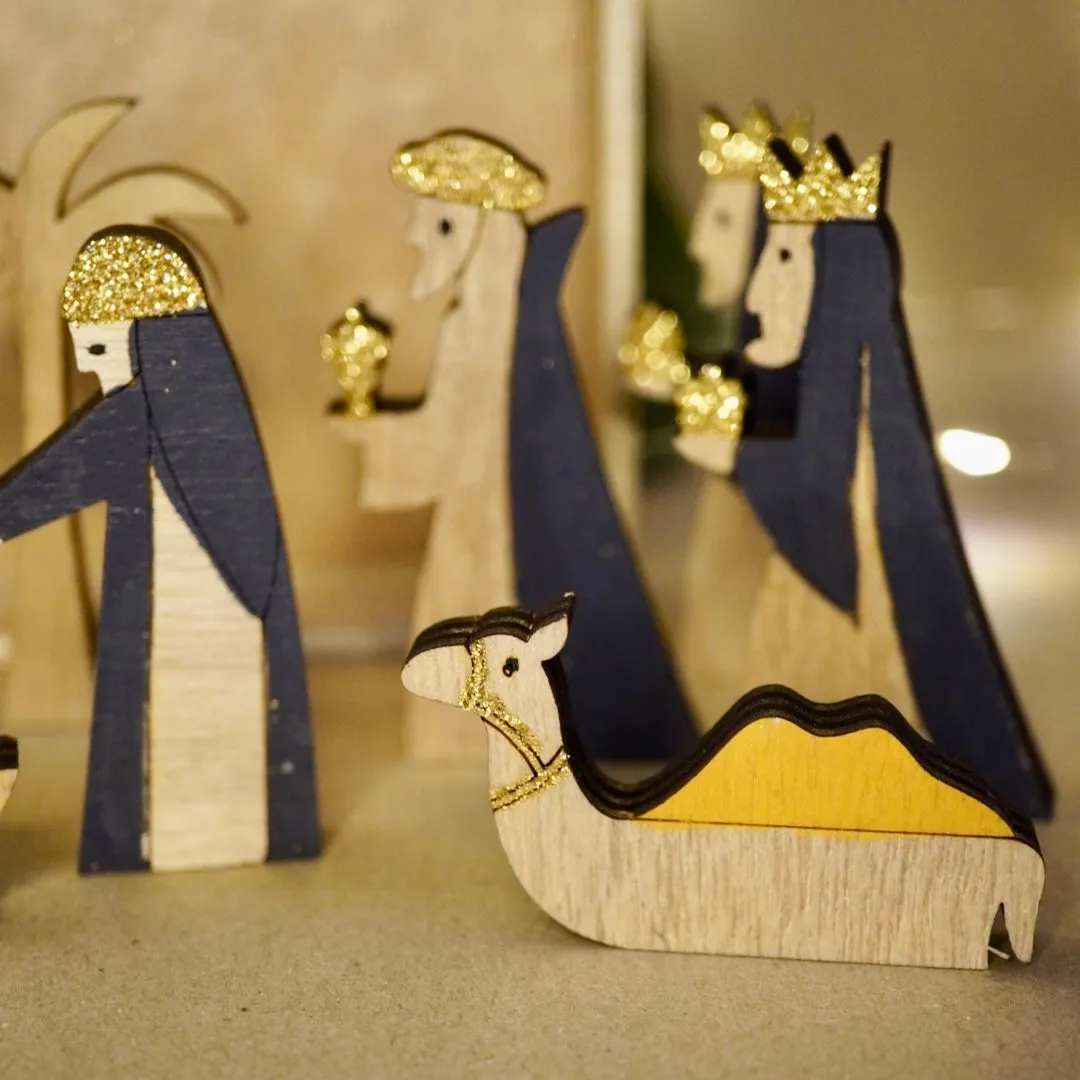 Twelve Piece Nativity Set