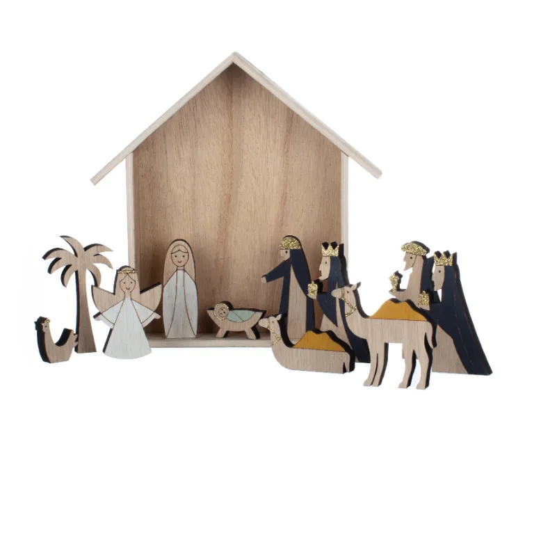 Twelve Piece Nativity Set