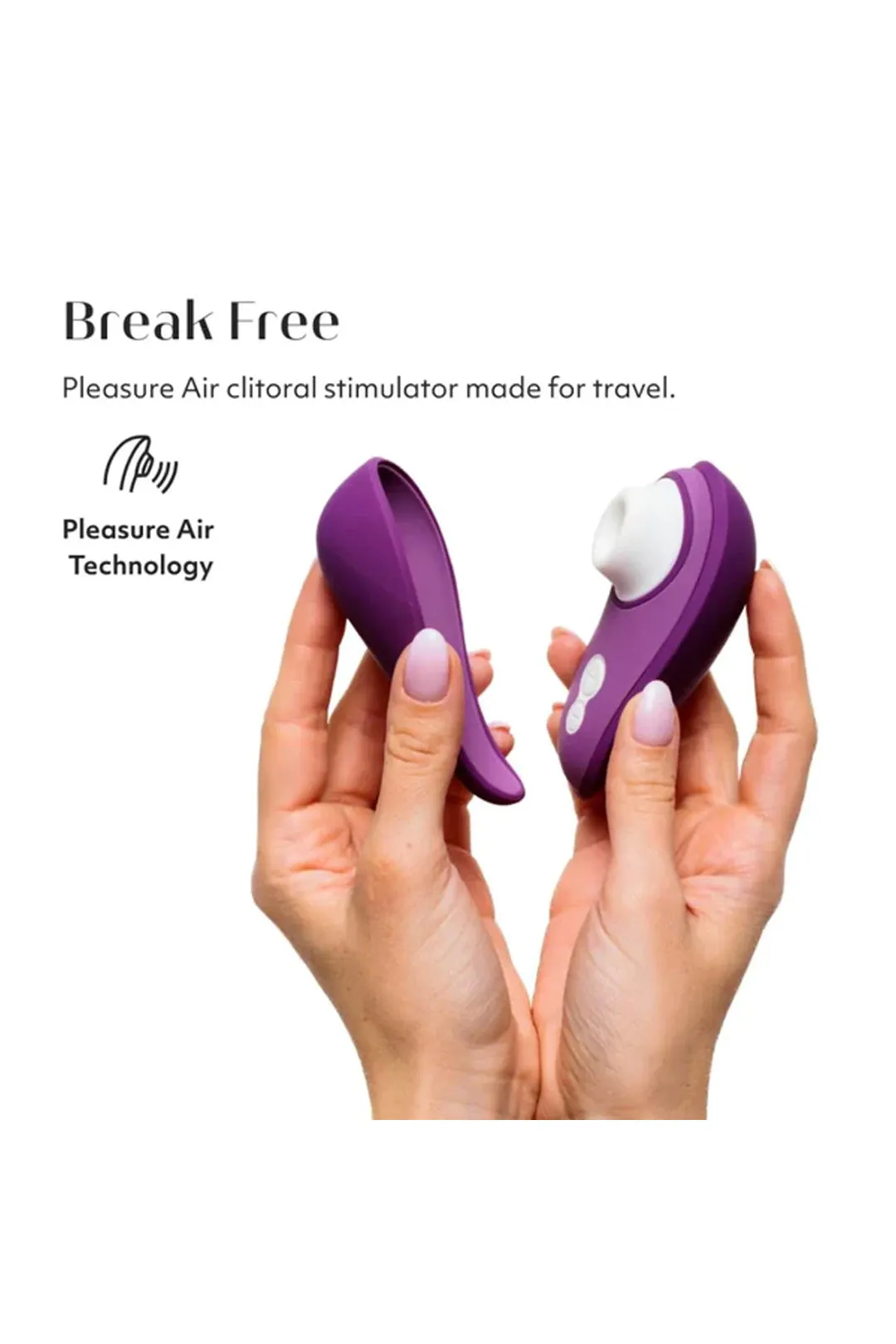 Vibrator Liberty 2 Air Pleasure Purple