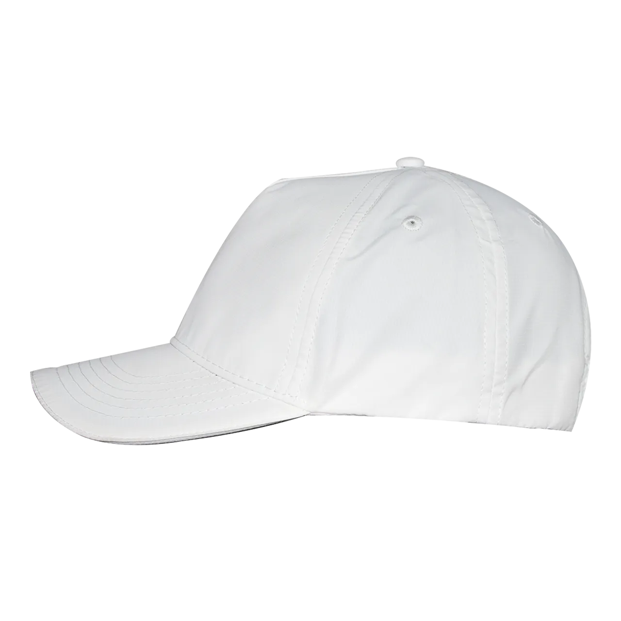 White 5-Panel Podium Hat