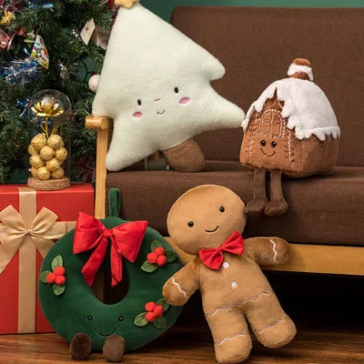 White Christmas Tree Huggable Plushie