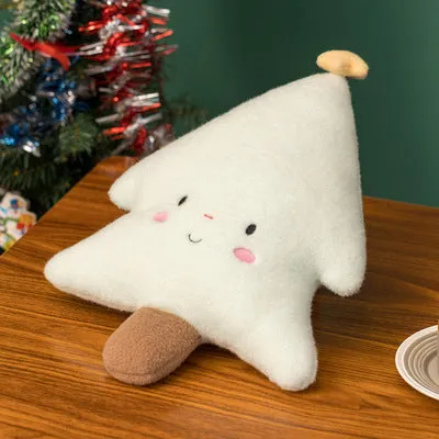 White Christmas Tree Huggable Plushie