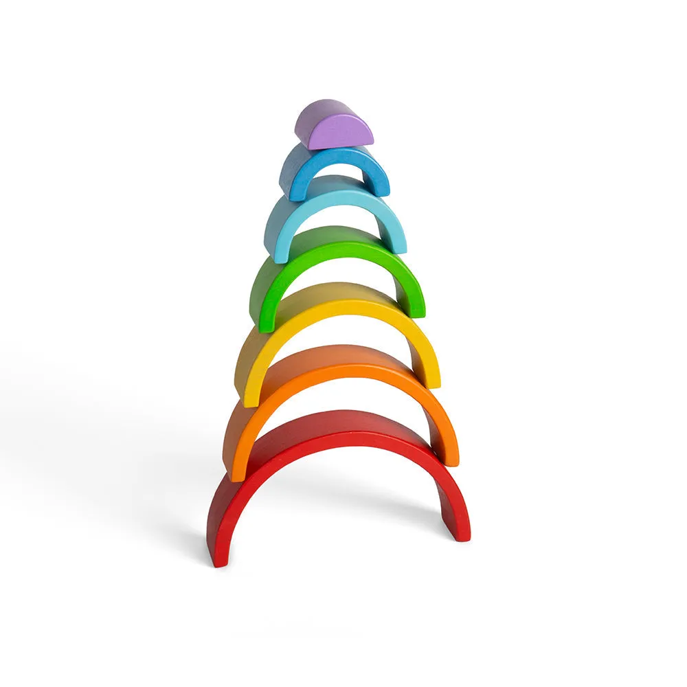 Wooden Stacking Rainbow