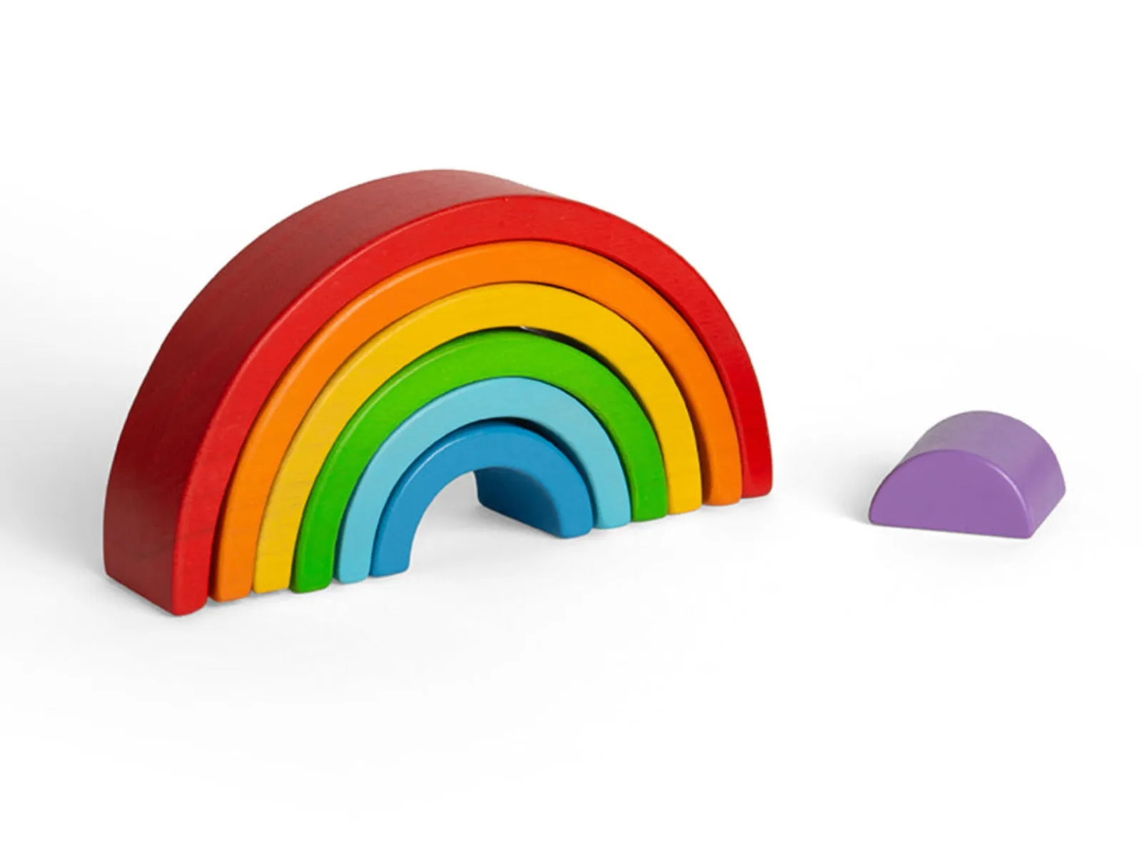 Wooden Stacking Rainbow