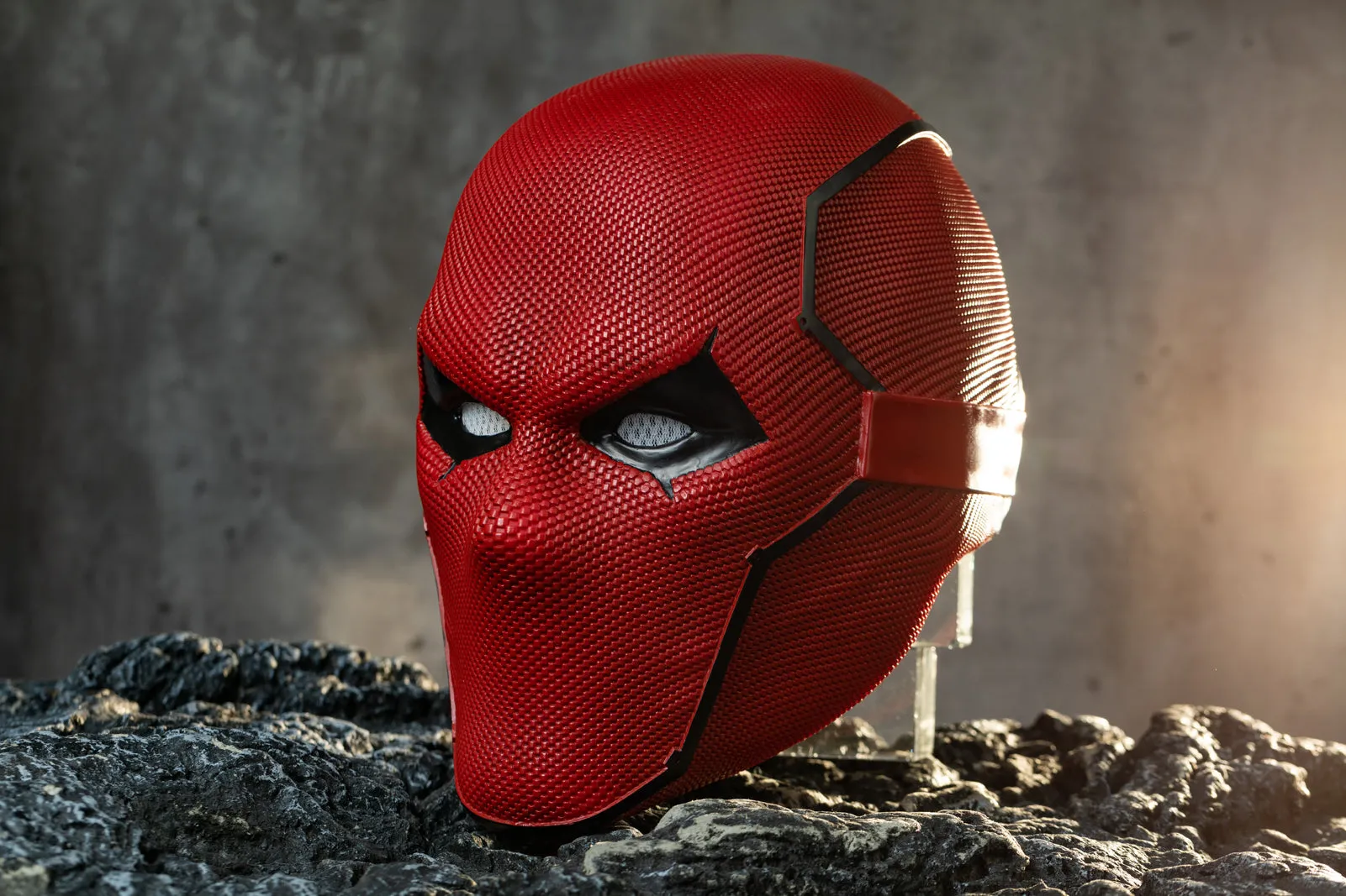 Xcoser Red Hood Mask Jason Todd Cosplay Helmet Durable Resin Cosplay Prop Halloween Costume Accessory