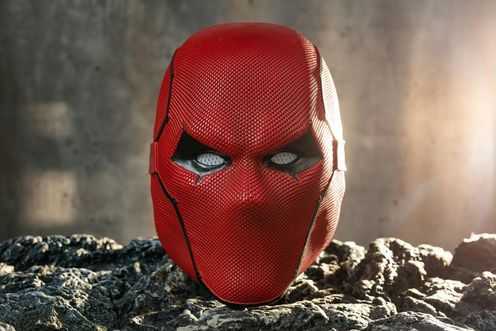 Xcoser Red Hood Mask Jason Todd Cosplay Helmet Durable Resin Cosplay Prop Halloween Costume Accessory